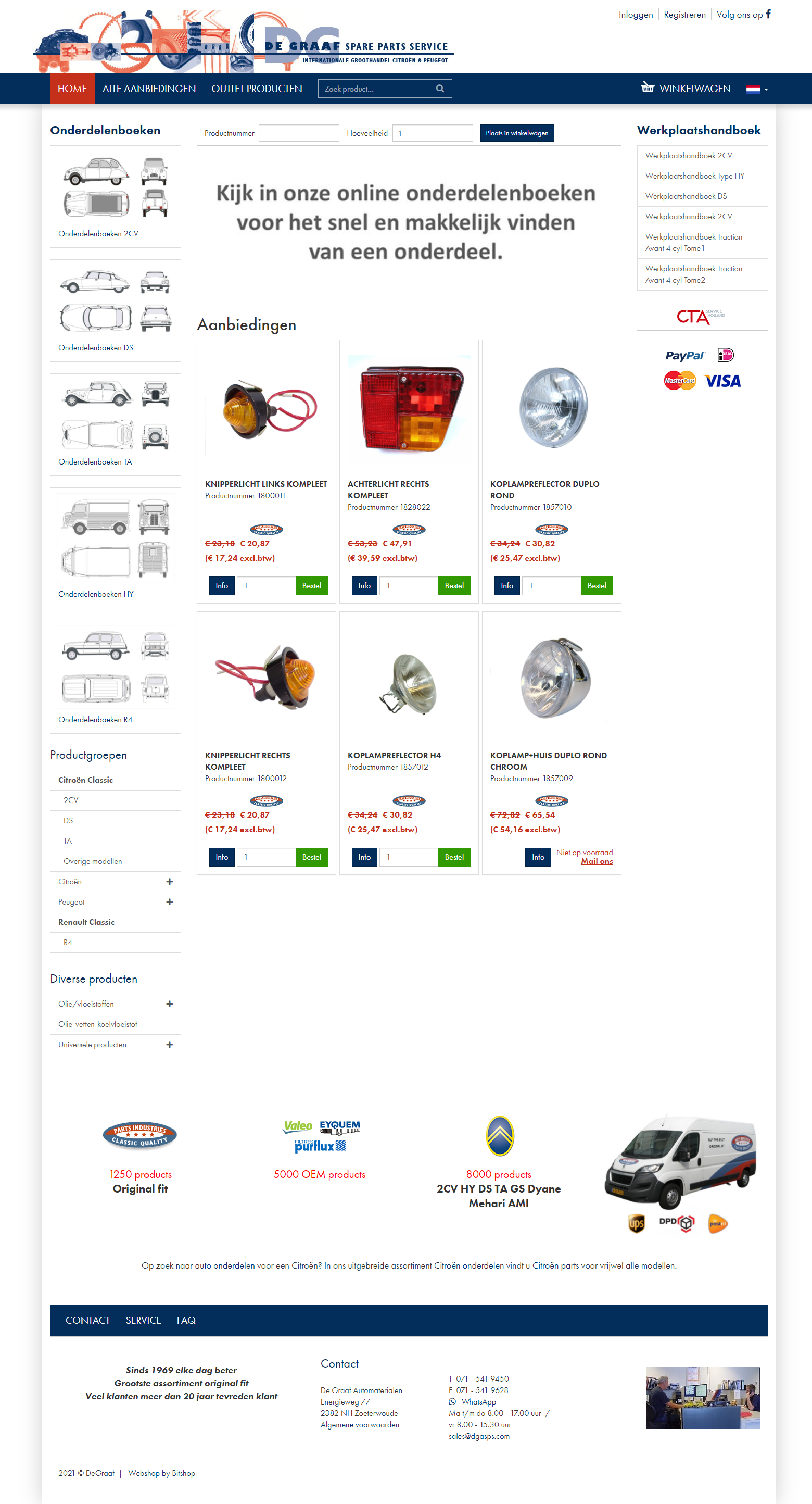 De Graaf automaterialen
